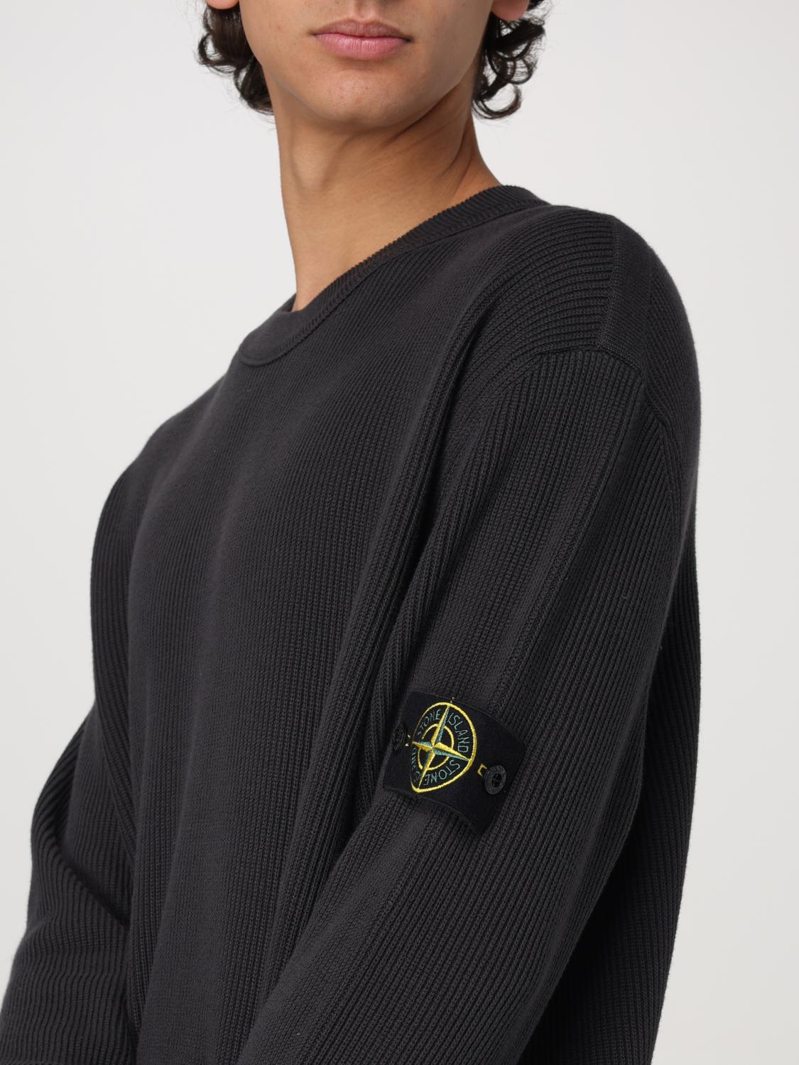 STONE ISLAND PULL: Pull homme Stone Island, Gris - Img 5