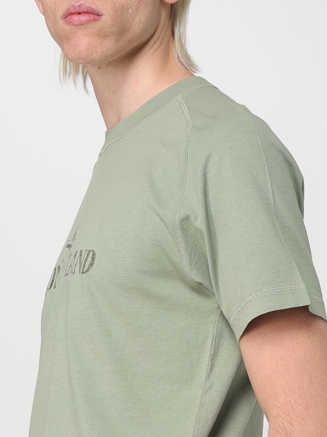 STONE ISLAND T-SHIRT: T-shirt men Stone Island, Green - Img 5