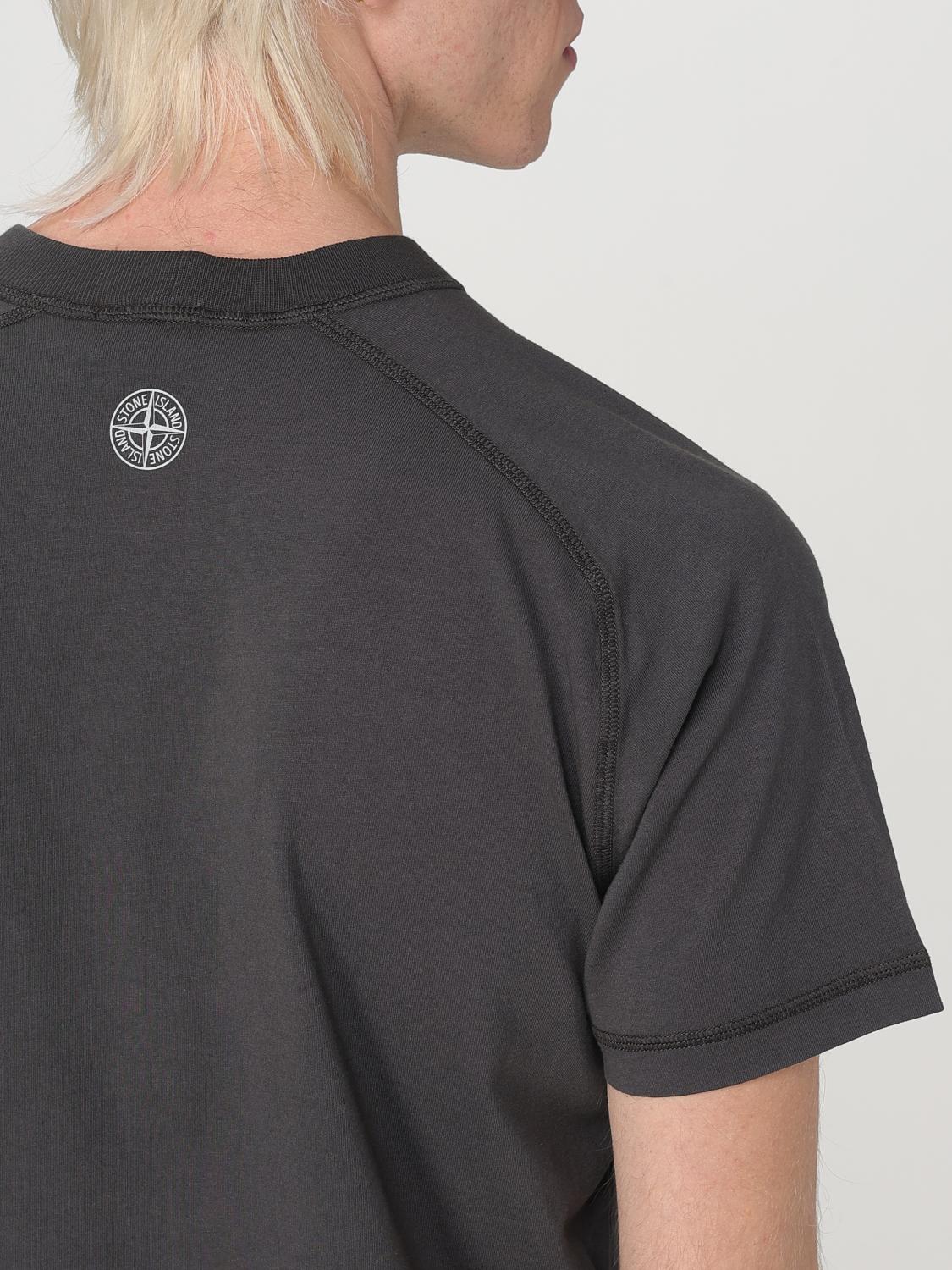 STONE ISLAND T-SHIRT: T-shirt men Stone Island, Grey - Img 5