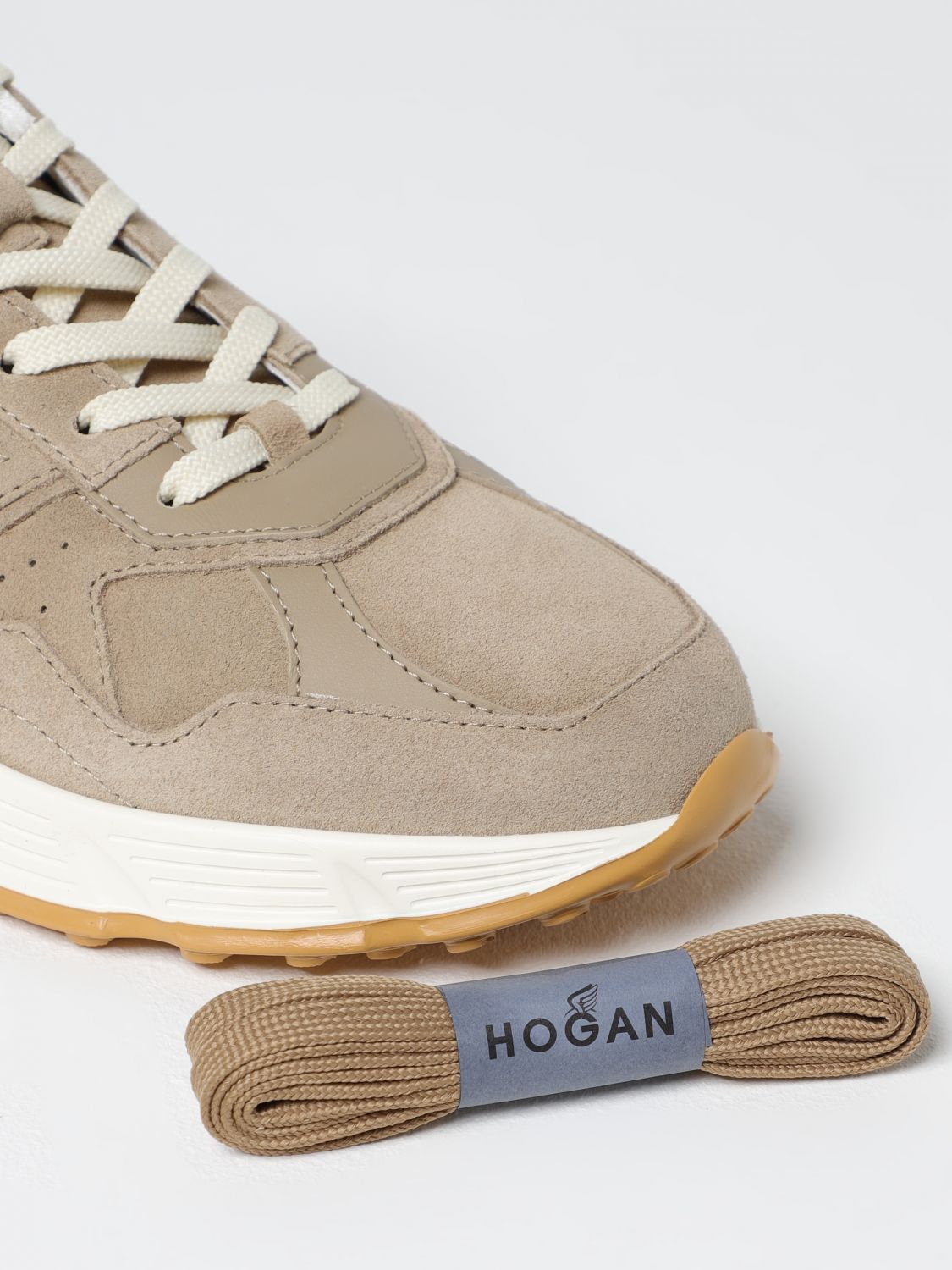 HOGAN SNEAKERS: Sneakers men Hogan, Beige - Img 4