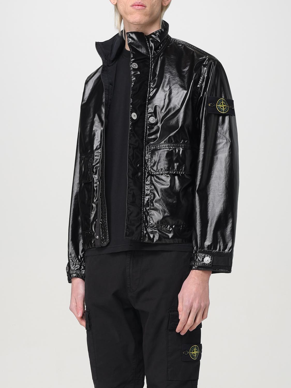 STONE ISLAND CHAQUETA: Chaqueta hombre Stone Island, Negro - Img 4