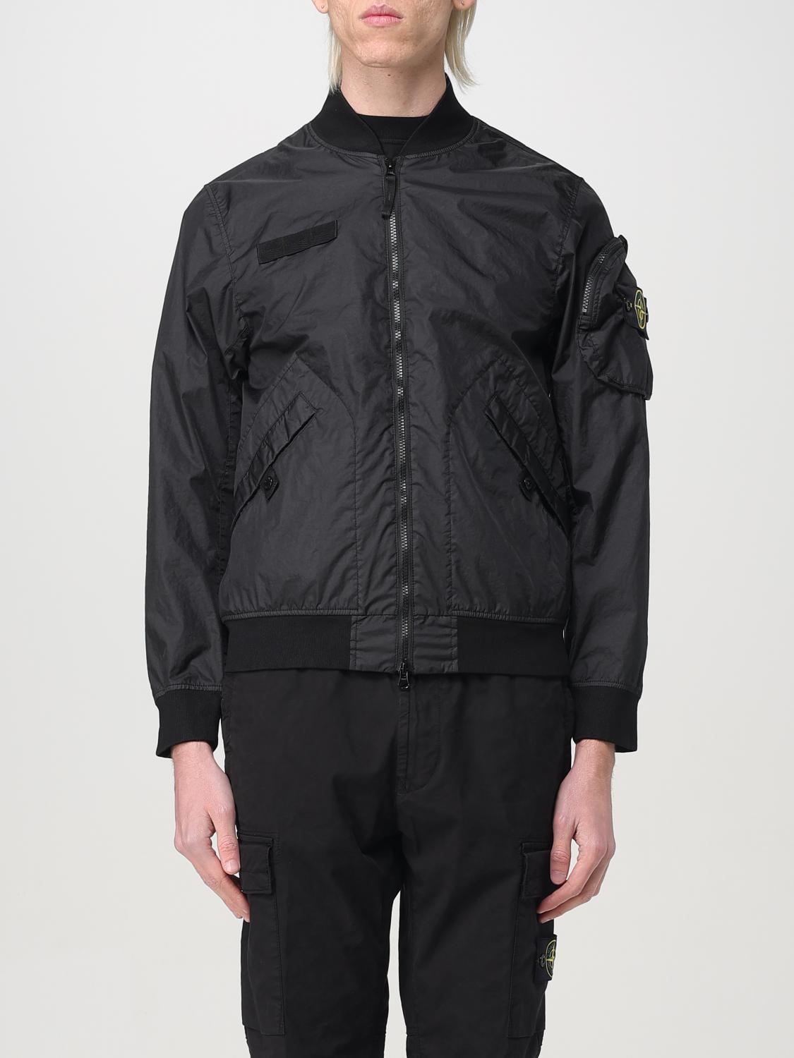 STONE ISLAND CHAQUETA: Chaqueta hombre Stone Island, Negro - Img 1