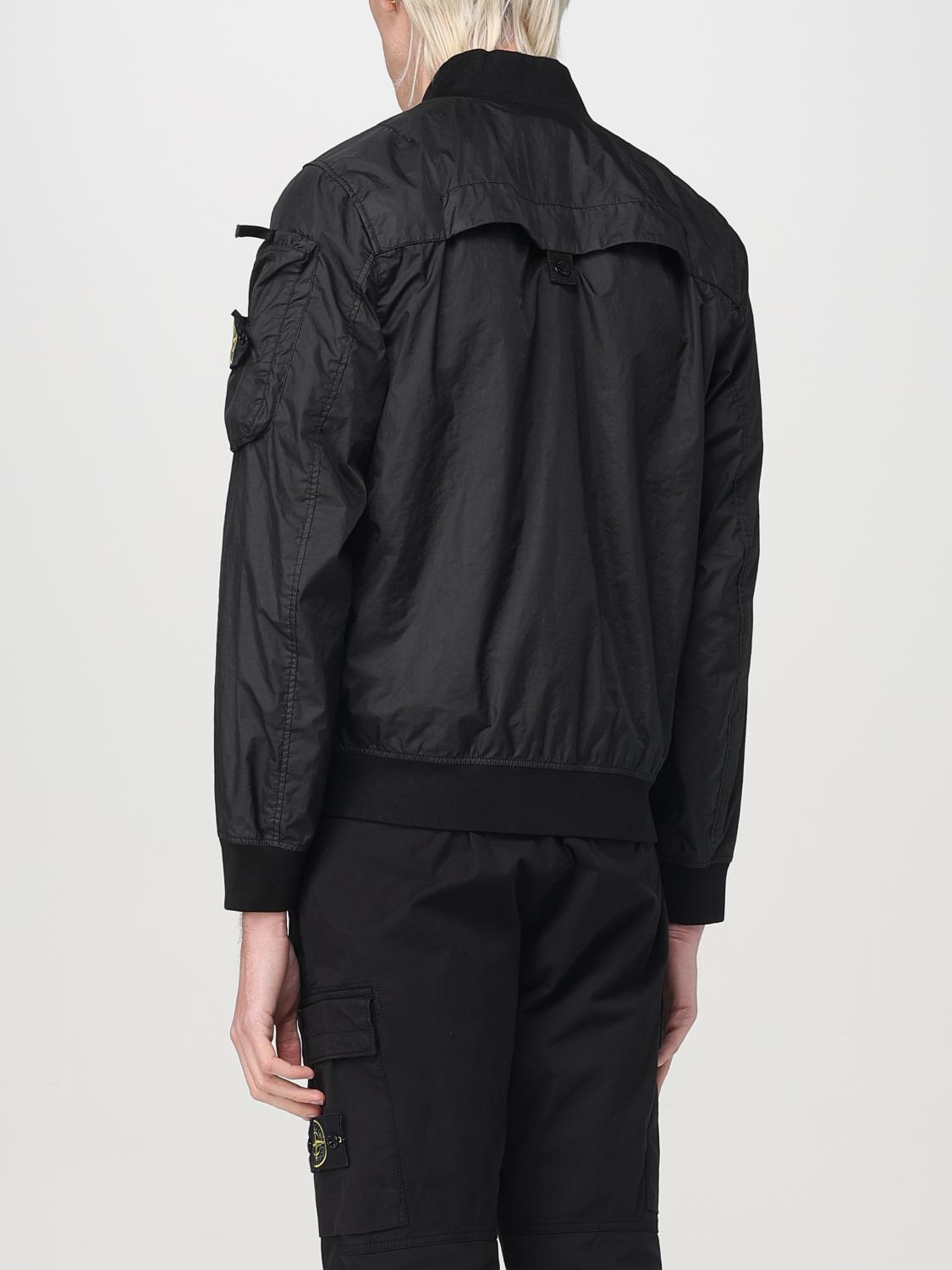 STONE ISLAND CHAQUETA: Chaqueta hombre Stone Island, Negro - Img 3