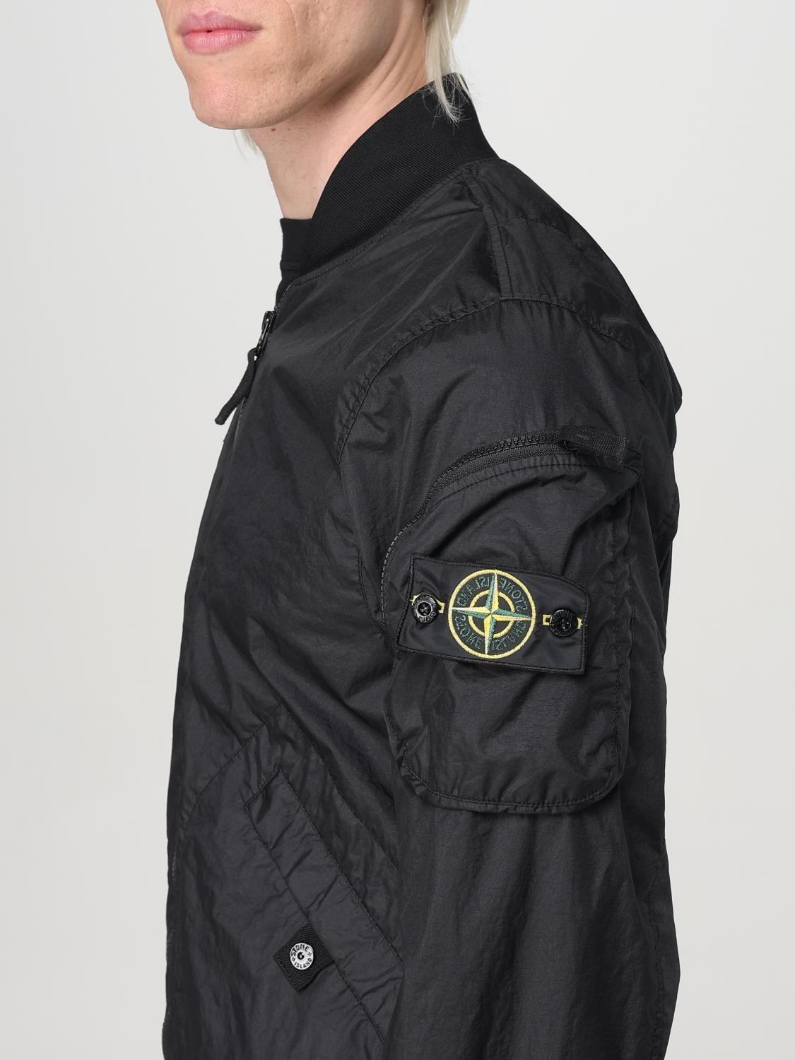 STONE ISLAND CHAQUETA: Chaqueta hombre Stone Island, Negro - Img 5