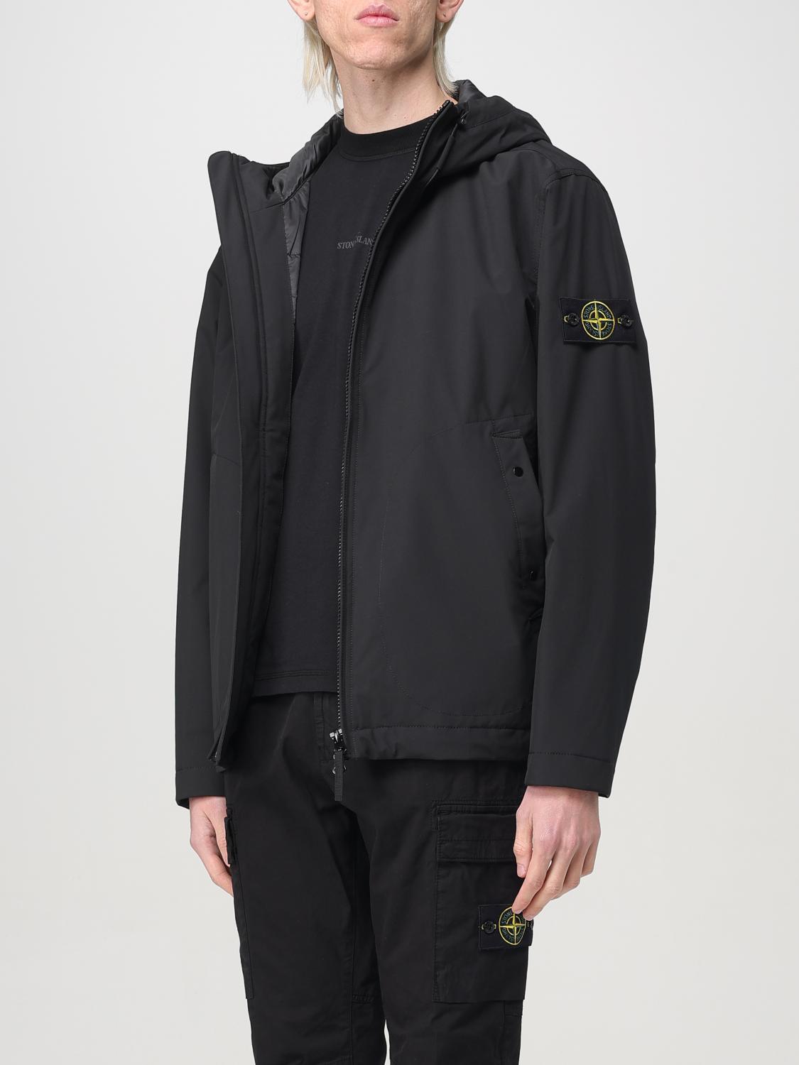 STONE ISLAND CHAQUETA: Chaqueta hombre Stone Island, Negro - Img 4