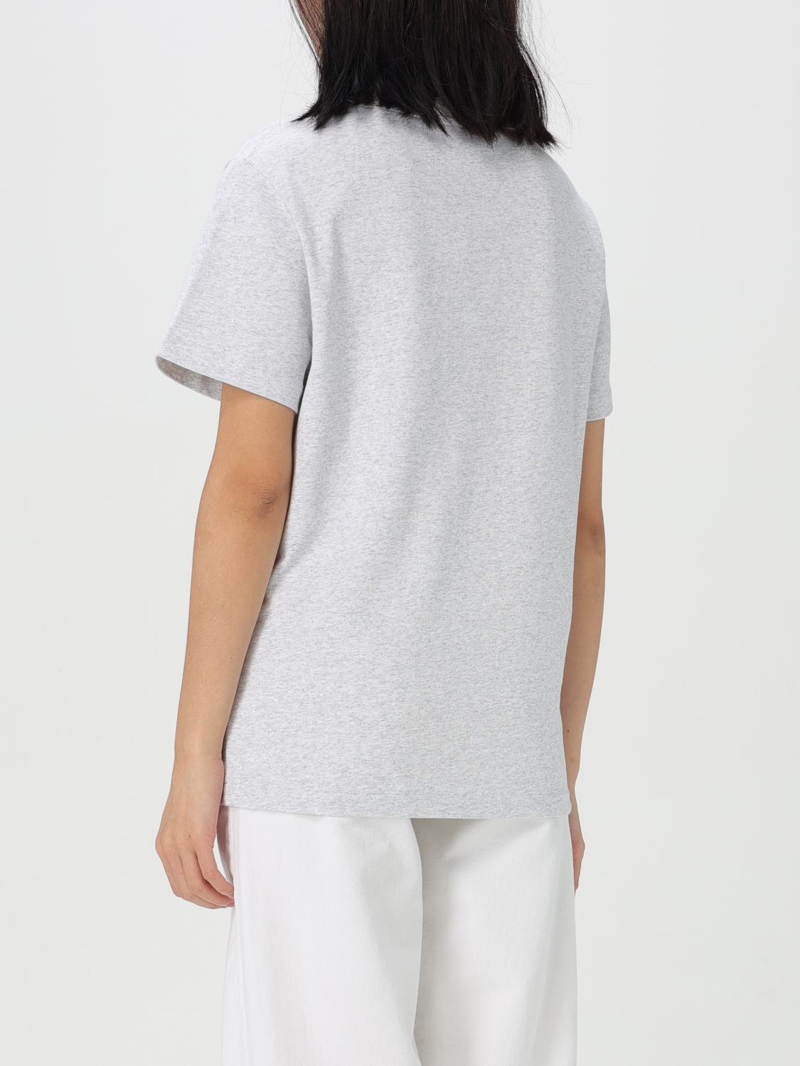 A.P.C. T-SHIRT: T-shirt woman A.P.C., Grey - Img 3