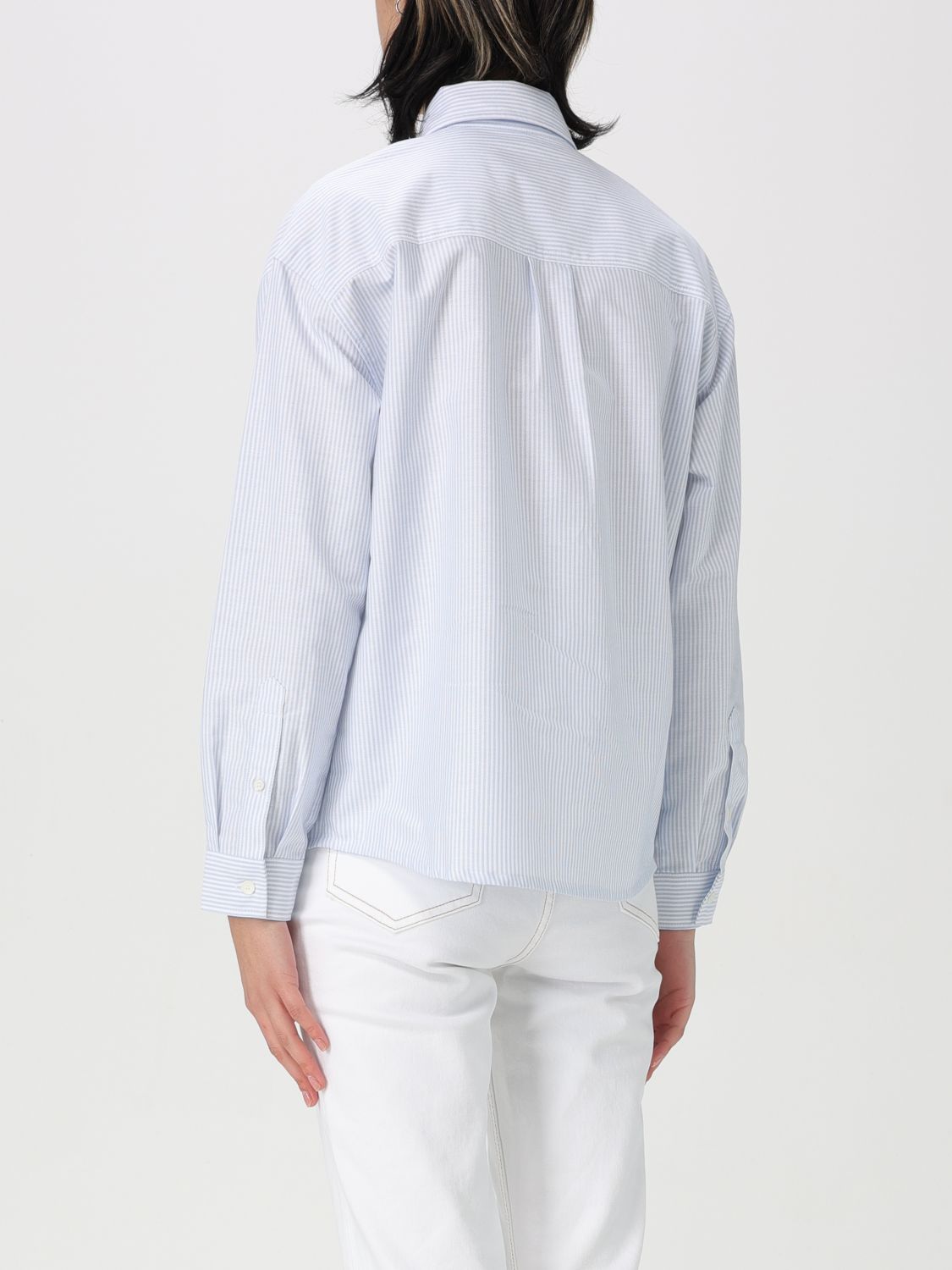 A.P.C. SHIRT: Shirt woman A.P.C., Sky Blue - Img 2