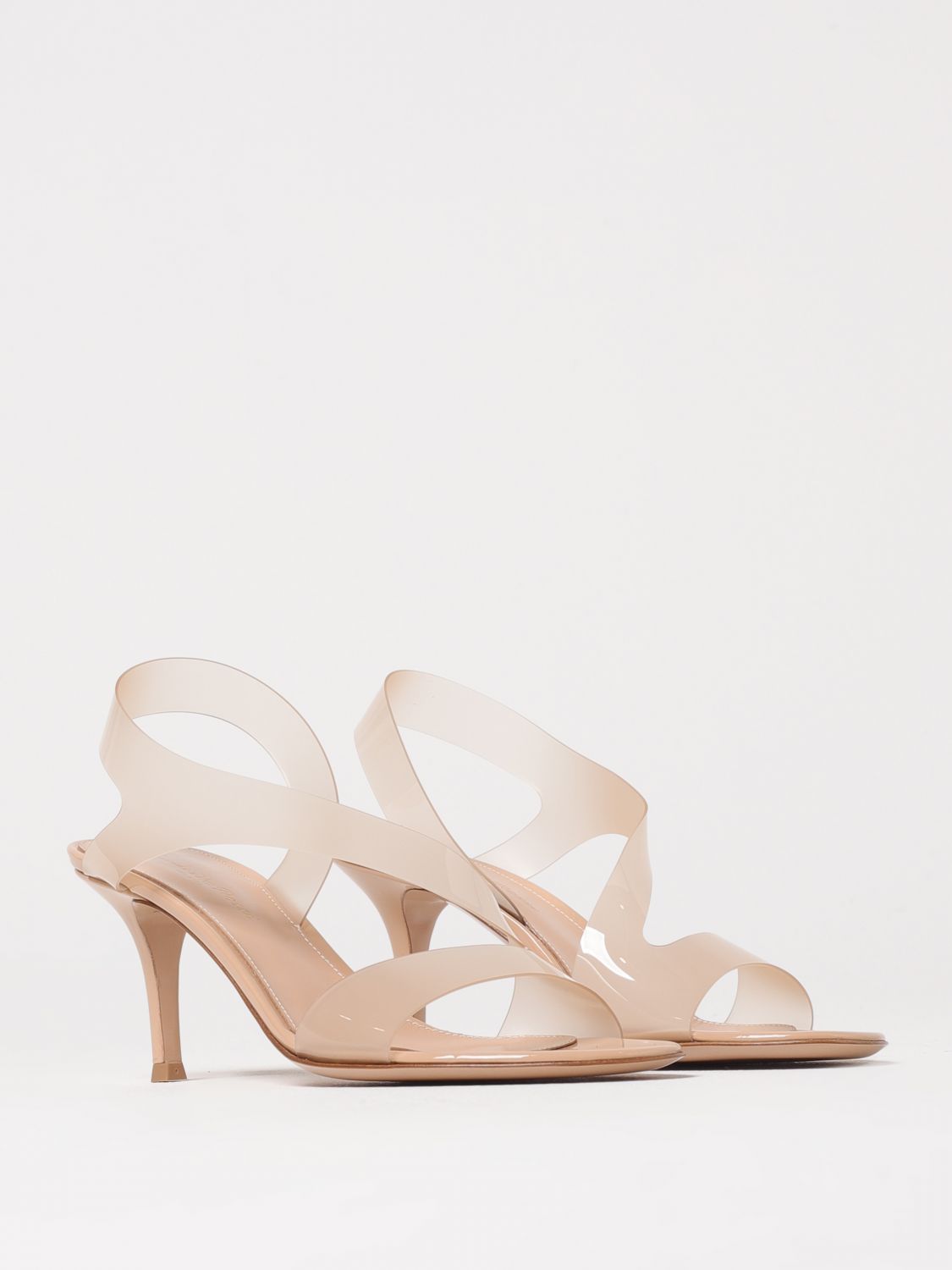 GIANVITO ROSSI HEELED SANDALS: Heeled sandals woman Gianvito Rossi, Pink - Img 2