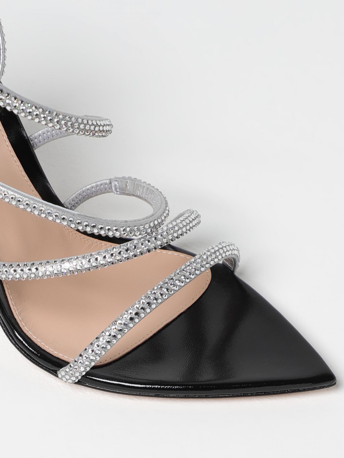 GIANVITO ROSSI SANDALIAS DE TACÓN: Sandalias de tacón mujer Gianvito Rossi, Plata - Img 4