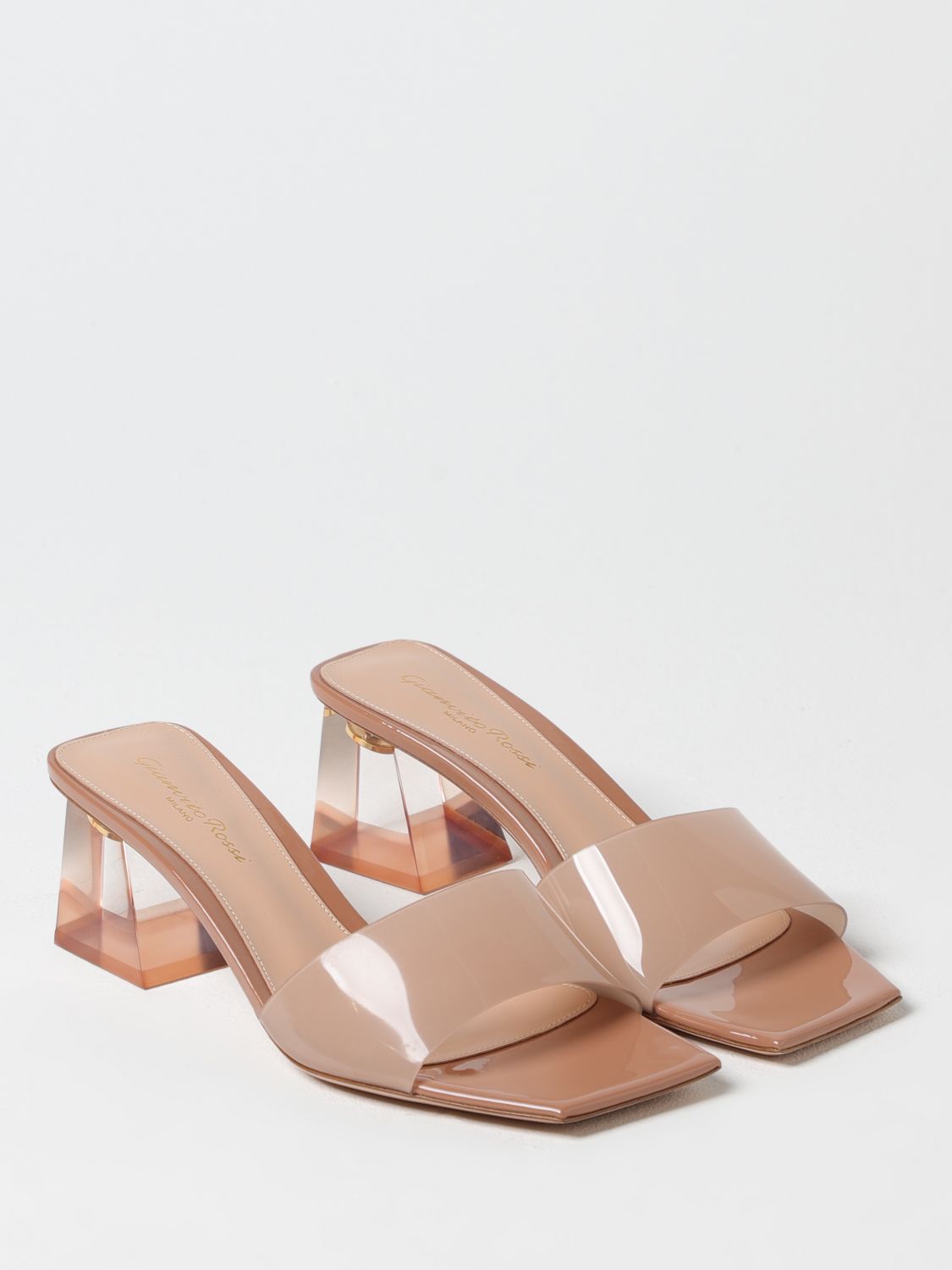 GIANVITO ROSSI HEELED SANDALS: Heeled sandals woman Gianvito Rossi, Pink - Img 2