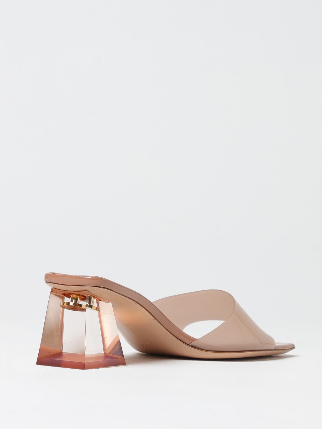 GIANVITO ROSSI HEELED SANDALS: Heeled sandals woman Gianvito Rossi, Pink - Img 3