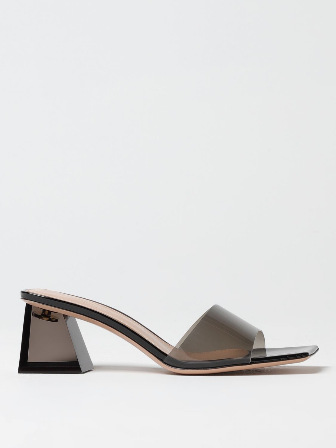 GIANVITO ROSSI HEELED SANDALS: Heeled sandals woman Gianvito Rossi, Grey - Img 1