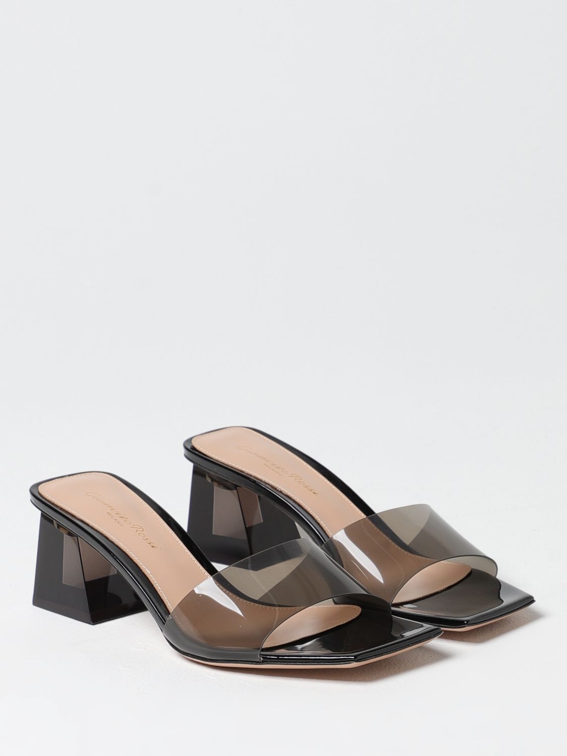 GIANVITO ROSSI HEELED SANDALS: Heeled sandals woman Gianvito Rossi, Grey - Img 2