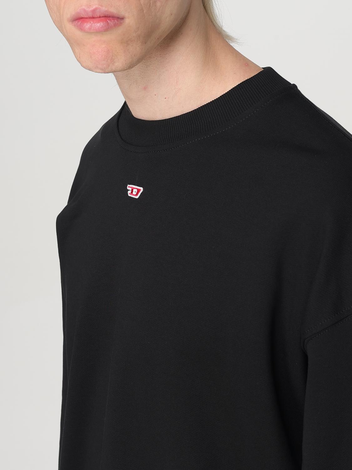 DIESEL SWEATSHIRT: Sweatshirt men Diesel, Black - Img 3