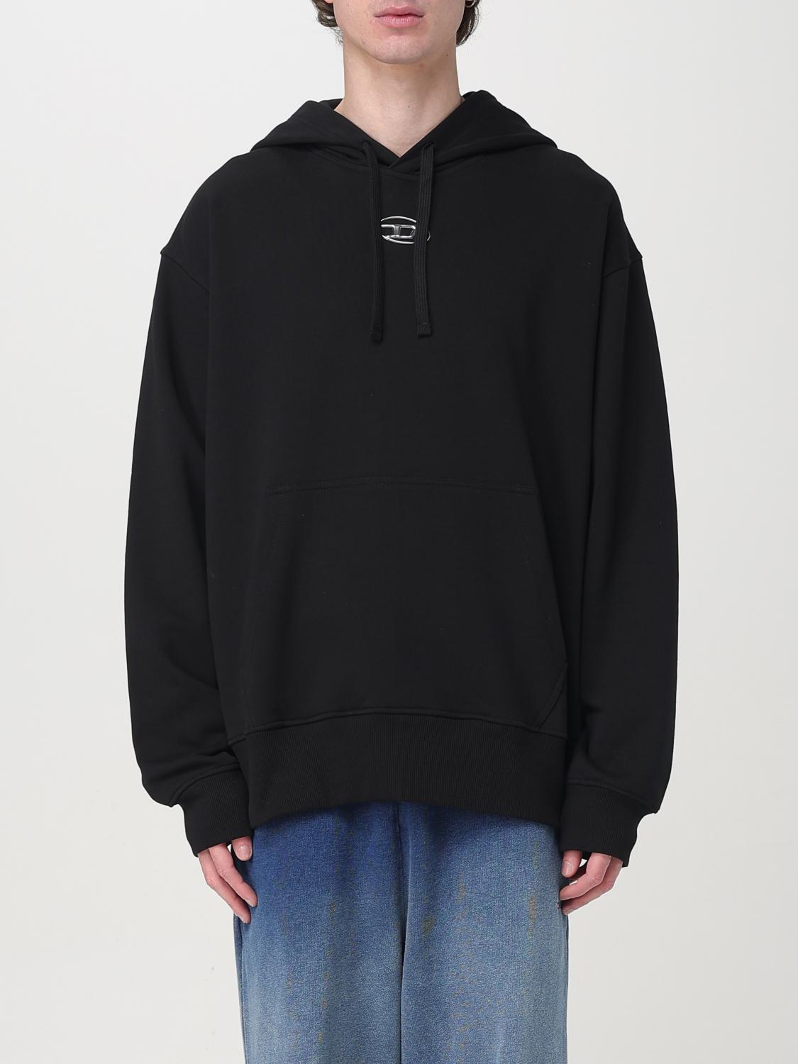 DIESEL SWEATSHIRT: Sweatshirt men Diesel, Black - Img 1