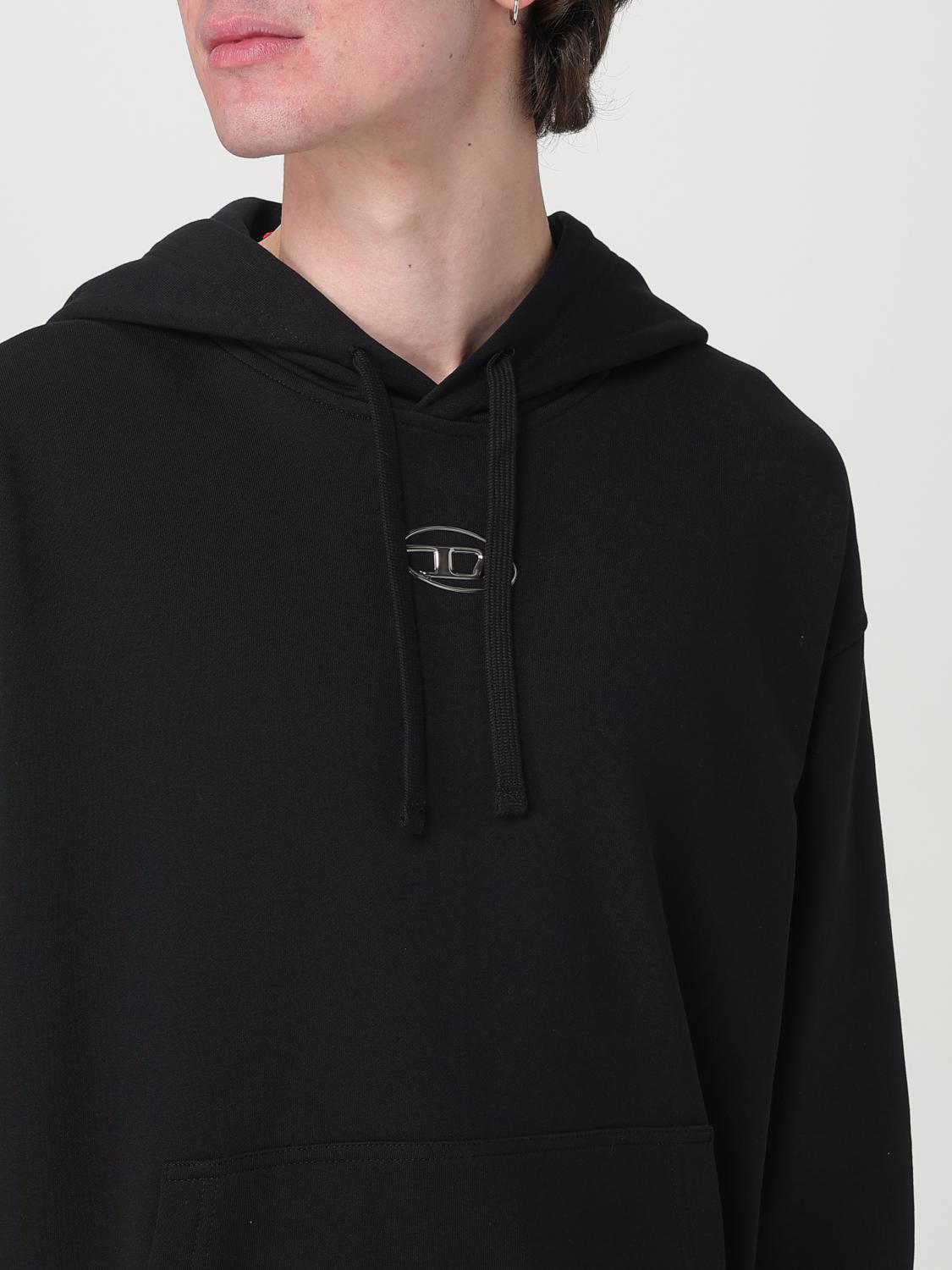 DIESEL SWEATSHIRT: Sweatshirt men Diesel, Black - Img 3