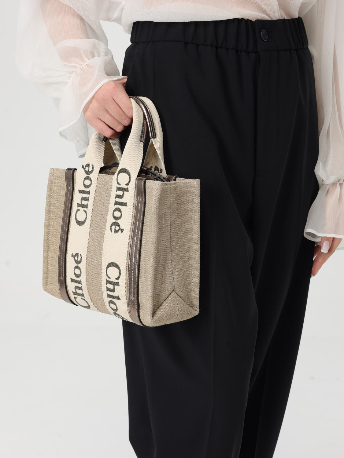 CHLOÉ BOLSO DE MANO: Bolso de mano mujer ChloÉ, Gris - Img 2