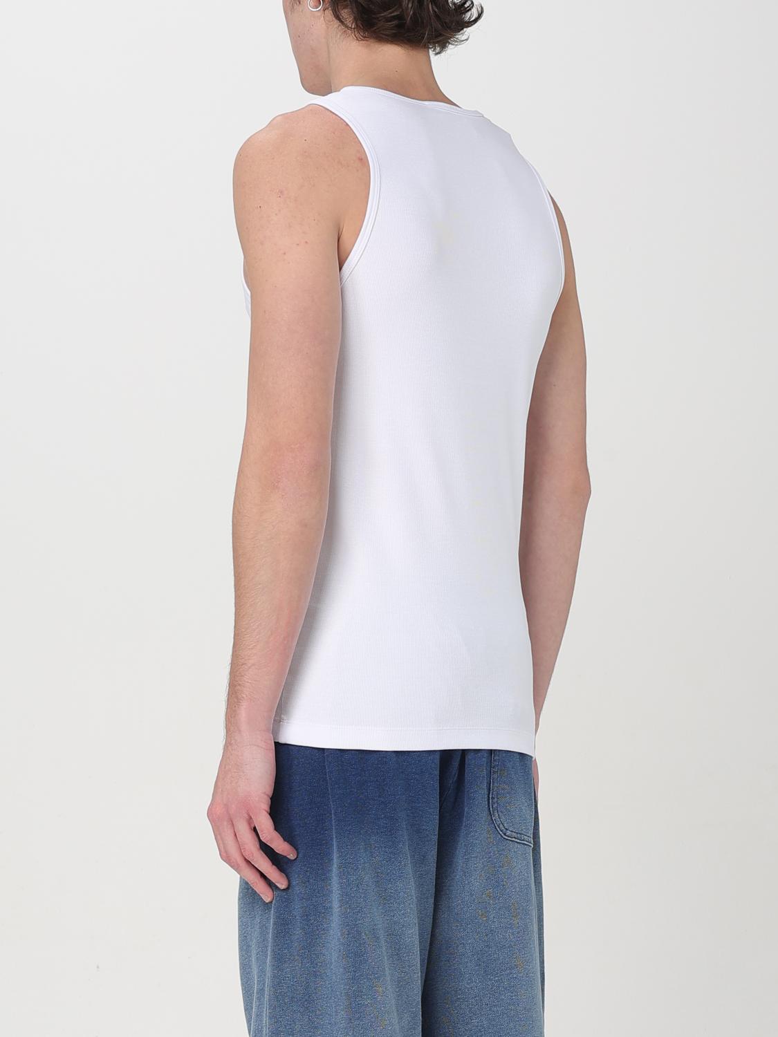 DIESEL TANK TOP: Tank top herren Diesel, Weiß - Img 2