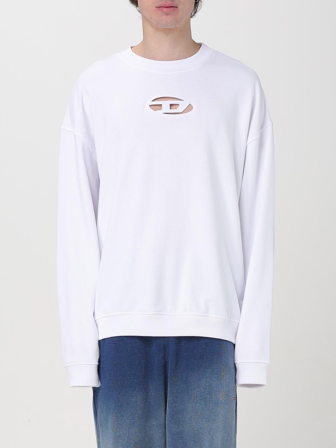 DIESEL SWEATSHIRT: Sweatshirt men Diesel, White - Img 1