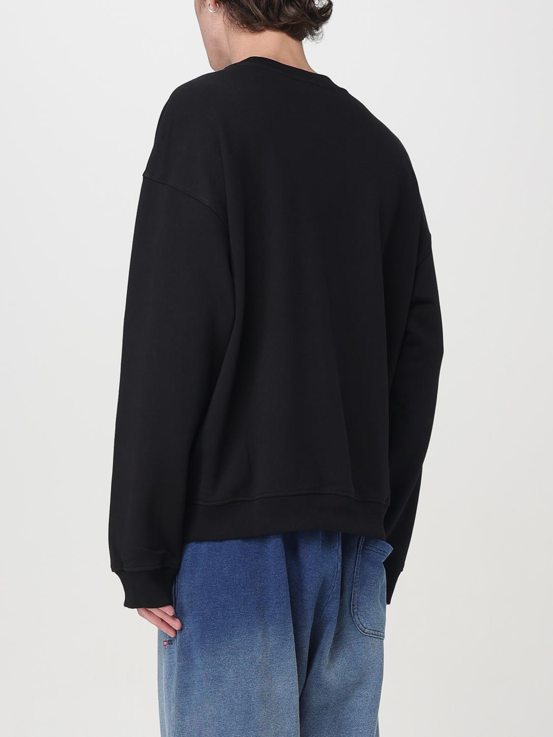 DIESEL SWEATSHIRT: Sweatshirt men Diesel, Black - Img 2