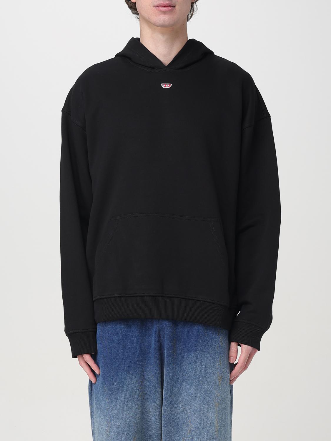 DIESEL SWEATSHIRT: Sweatshirt men Diesel, Black - Img 1