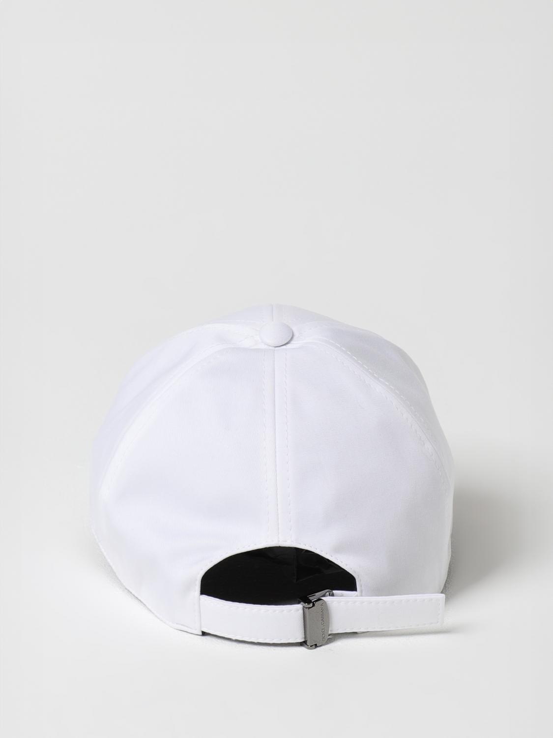 DOLCE & GABBANA CAPPELLO: Cappello Dolce & Gabbana in cotone , Bianco - Img 3