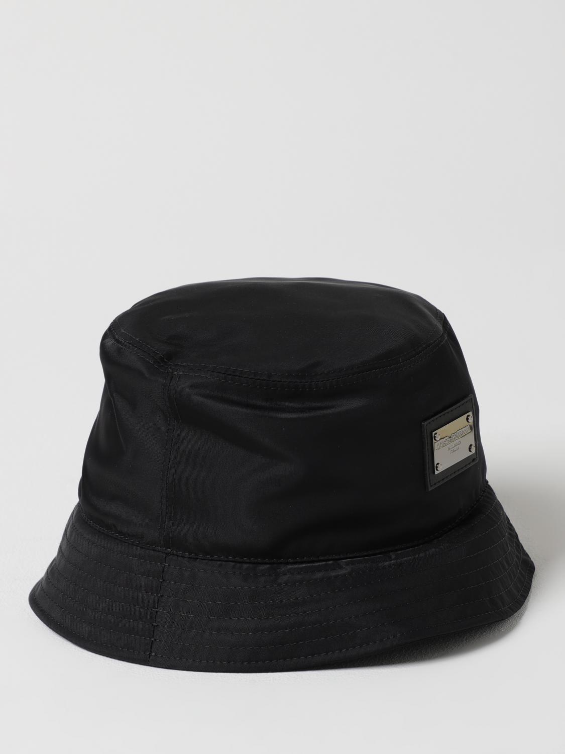 DOLCE & GABBANA CAPPELLO: Cappello Dolce & Gabbana in nylon , Nero - Img 2