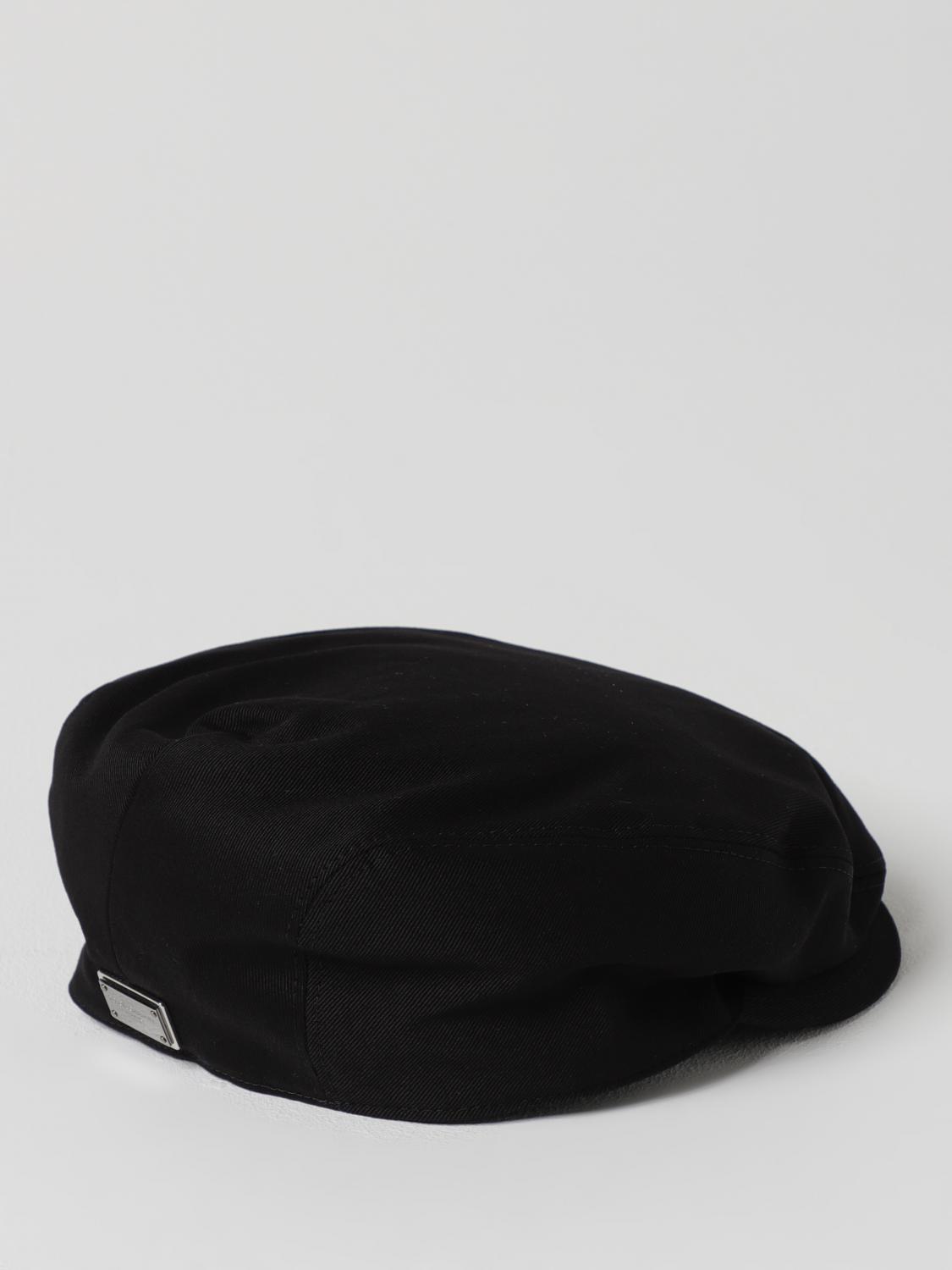 DOLCE & GABBANA HAT: Hat men Dolce & Gabbana, Black - Img 2