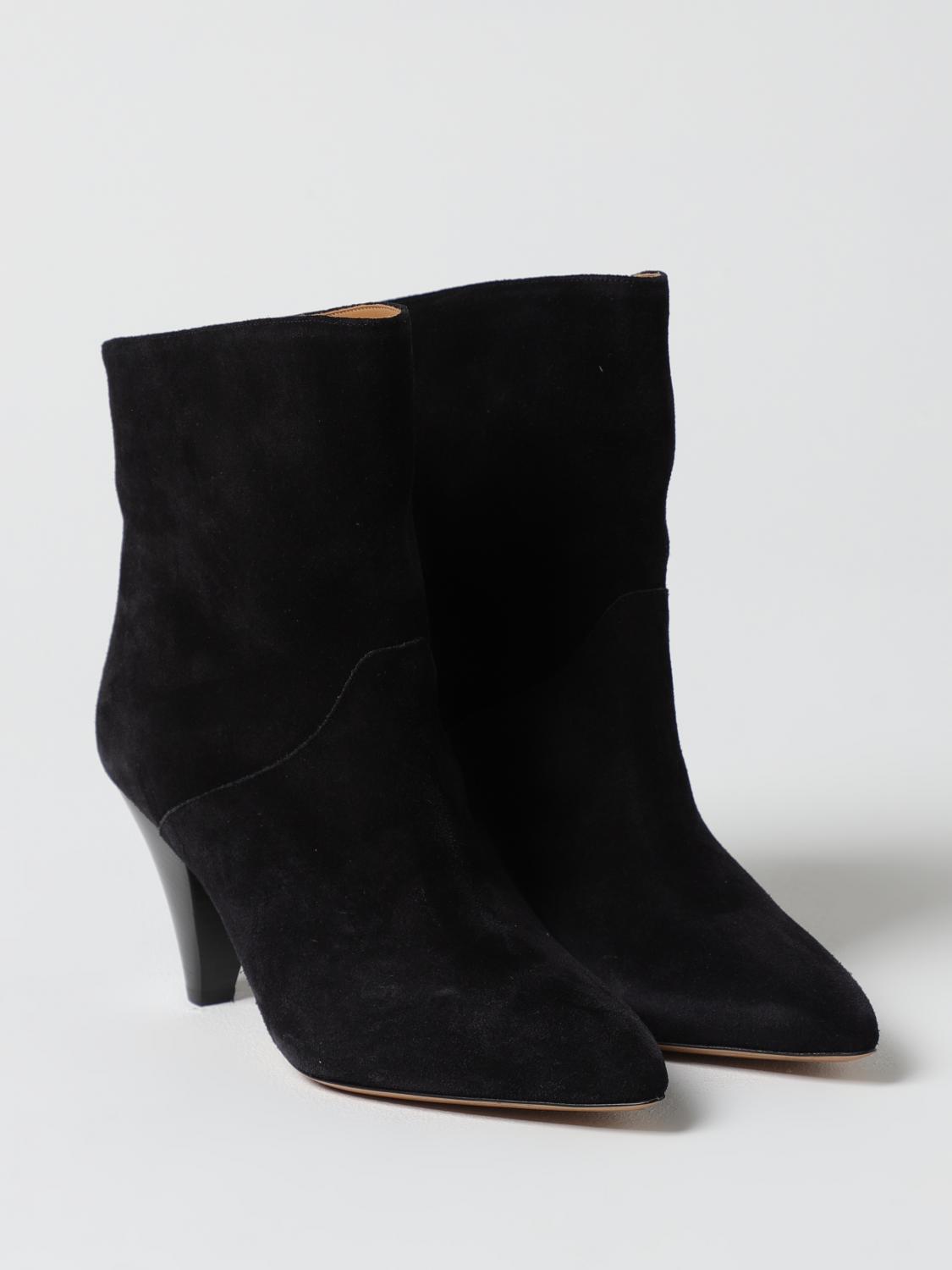 ISABEL MARANT FLAT ANKLE BOOTS: Flat ankle boots woman Isabel Marant, Black - Img 2