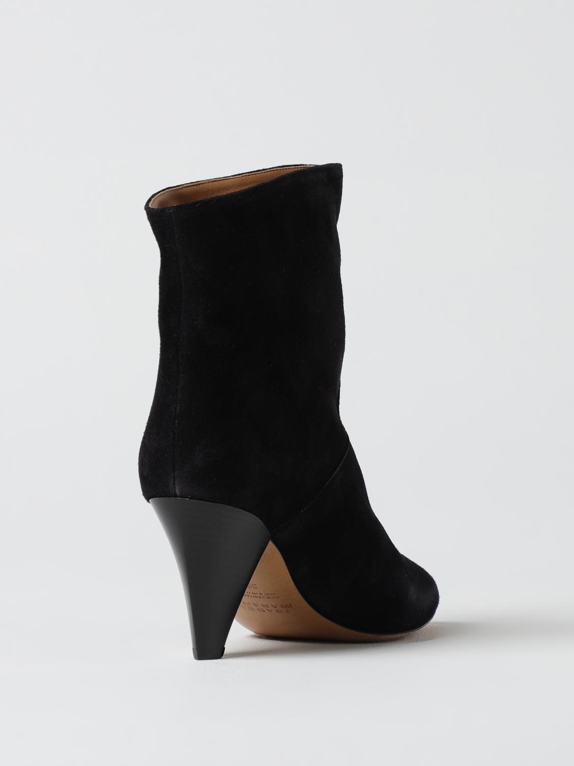 ISABEL MARANT FLAT ANKLE BOOTS: Flat ankle boots woman Isabel Marant, Black - Img 3