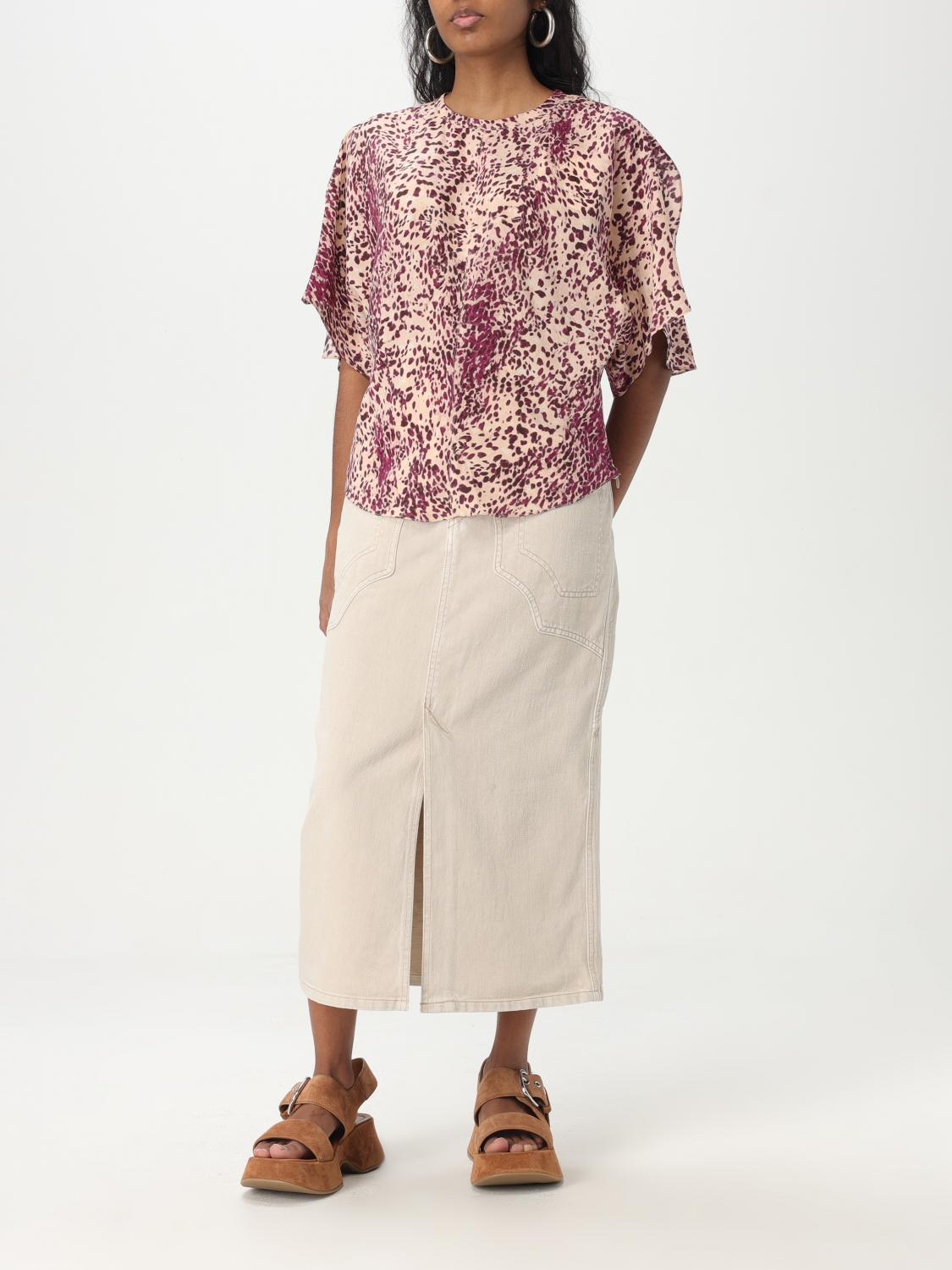 ISABEL MARANT TOP: Top mujer Isabel Marant, Violeta - Img 2
