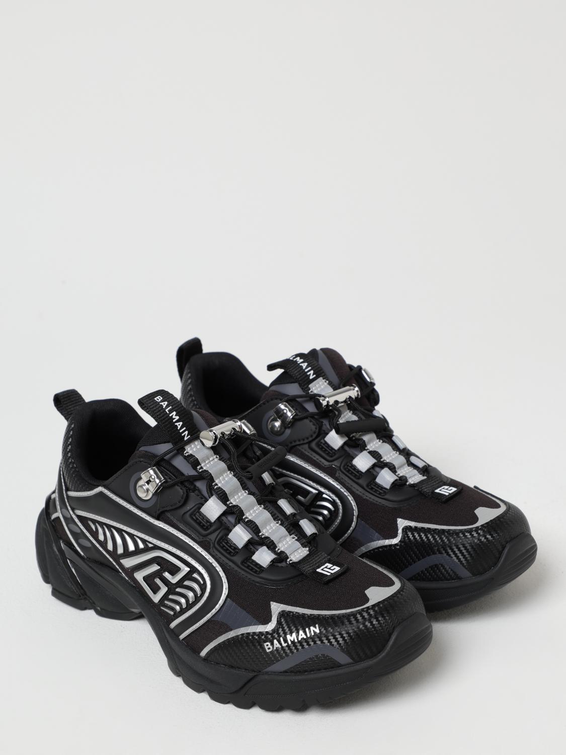 BALMAIN SNEAKERS: Sneakers men Balmain, Black - Img 2