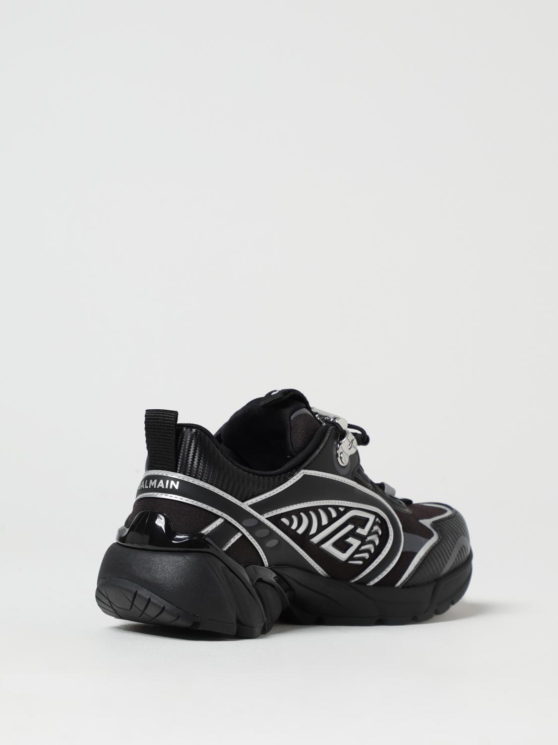 BALMAIN SNEAKERS: Sneakers men Balmain, Black - Img 3