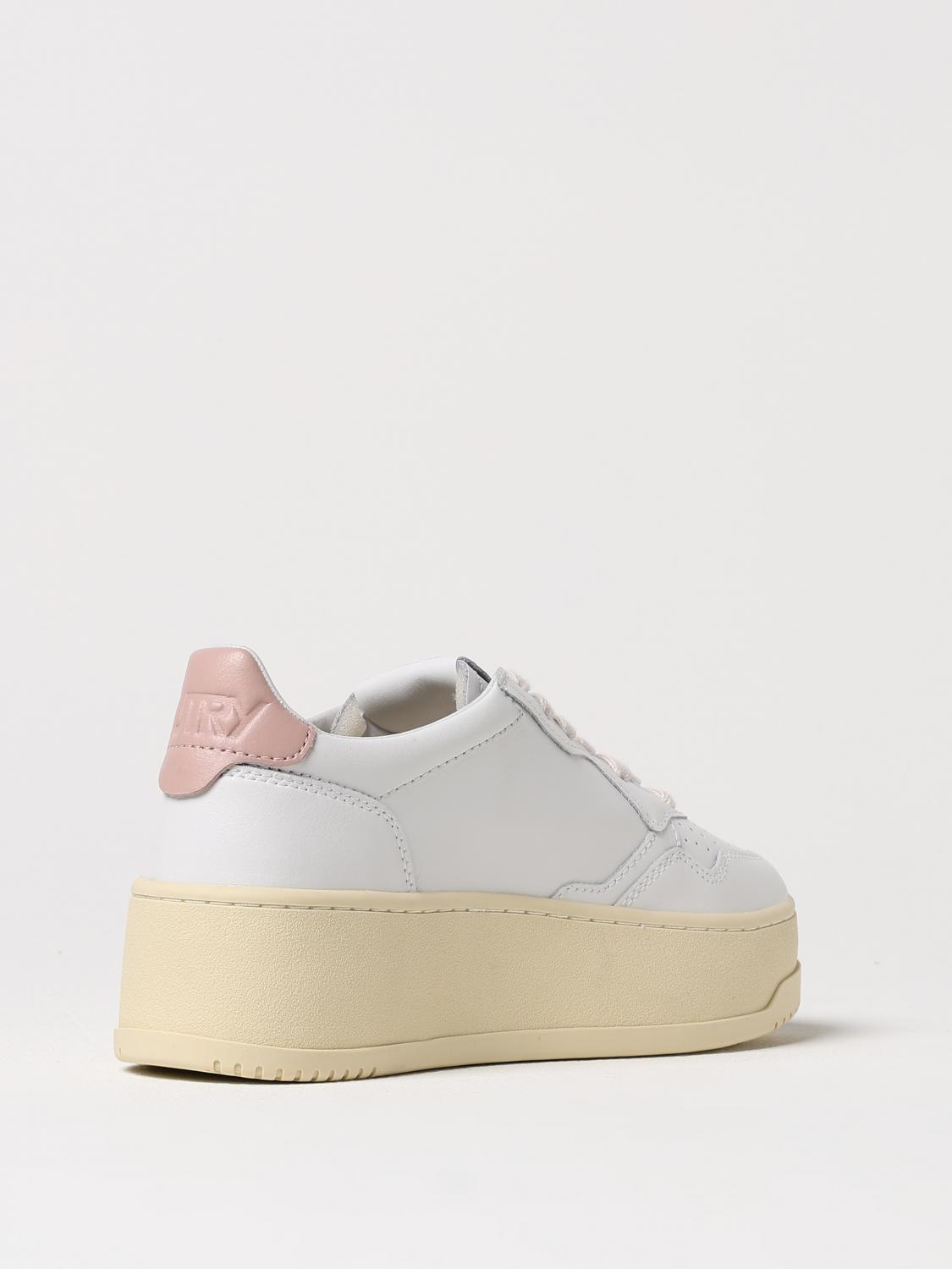 AUTRY SNEAKERS: Sneakers Medalist Platform Autry in pelle , Bianco - Img 3