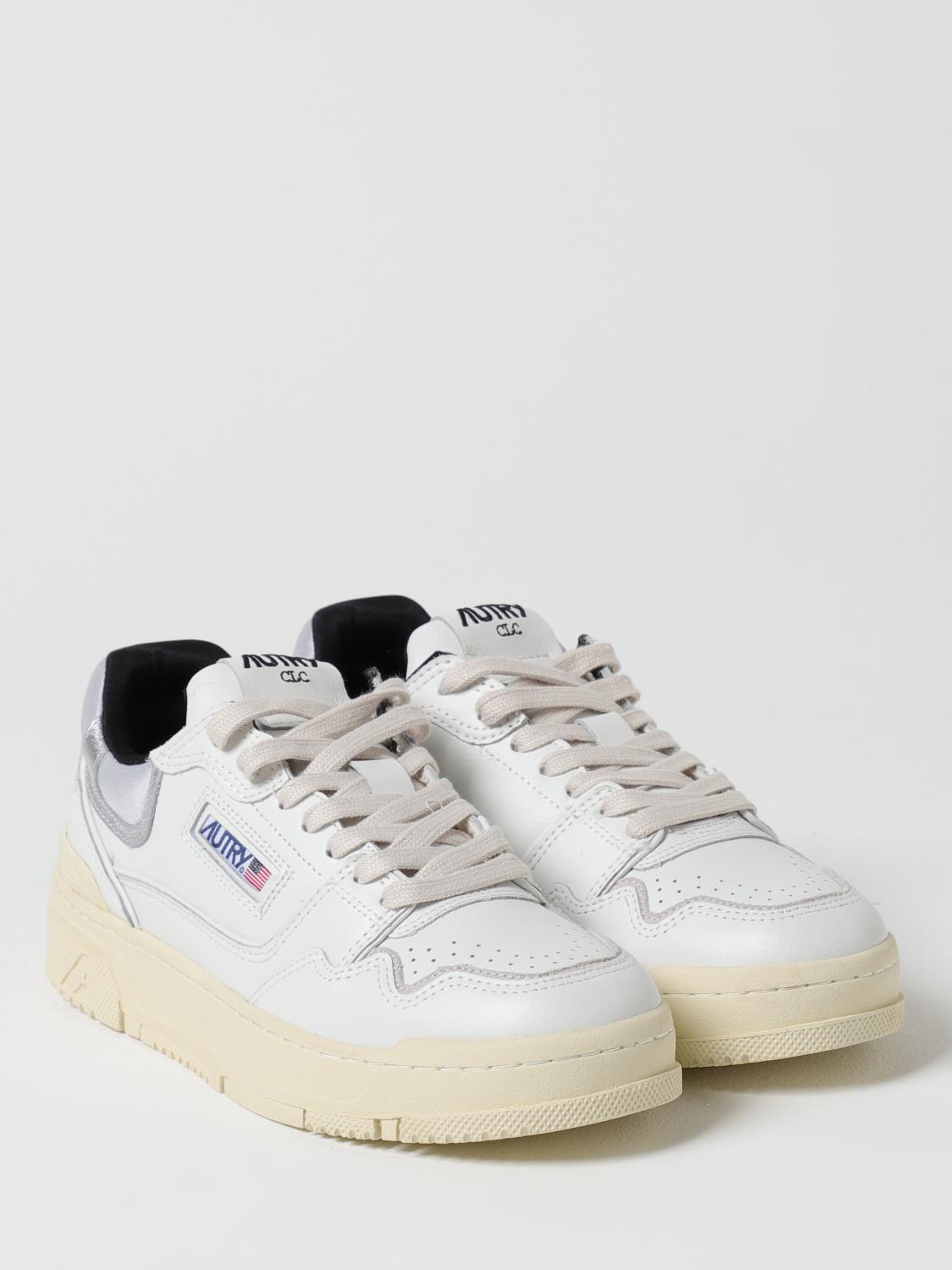 AUTRY SNEAKERS: Sneakers CLC Autry in pelle , Bianco - Img 2