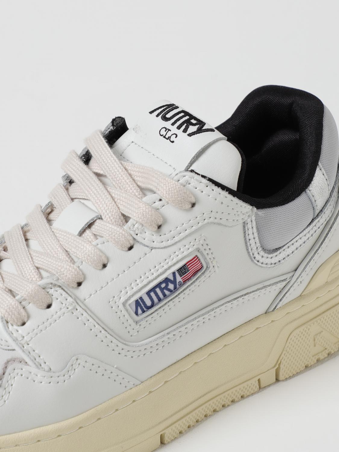 AUTRY SNEAKERS: Sneakers CLC Autry in pelle , Bianco - Img 4