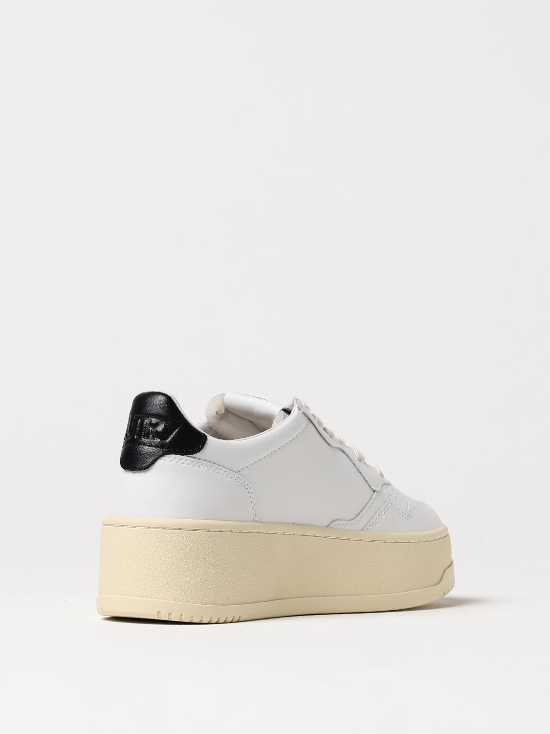 AUTRY SNEAKERS: Sneakers Medalist Platform Autry in pelle , Bianco - Img 3