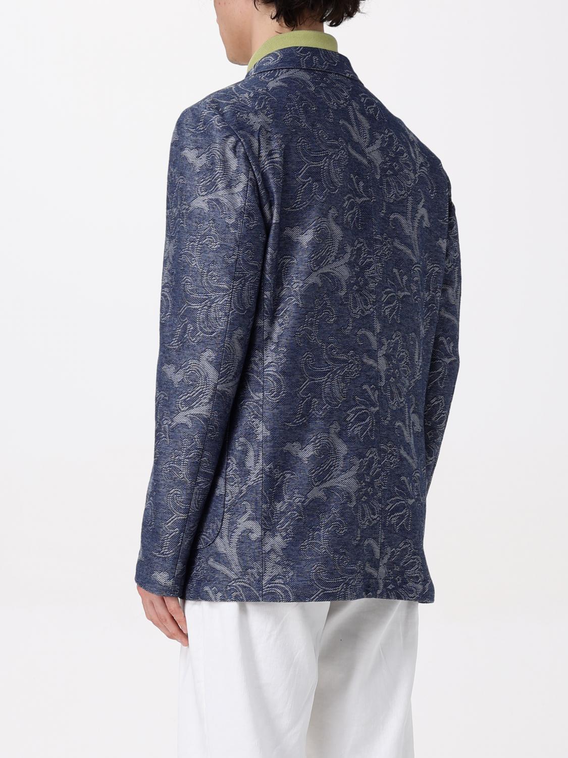 ETRO CHAQUETA: Chaqueta hombre Etro, Azul Oscuro - Img 2