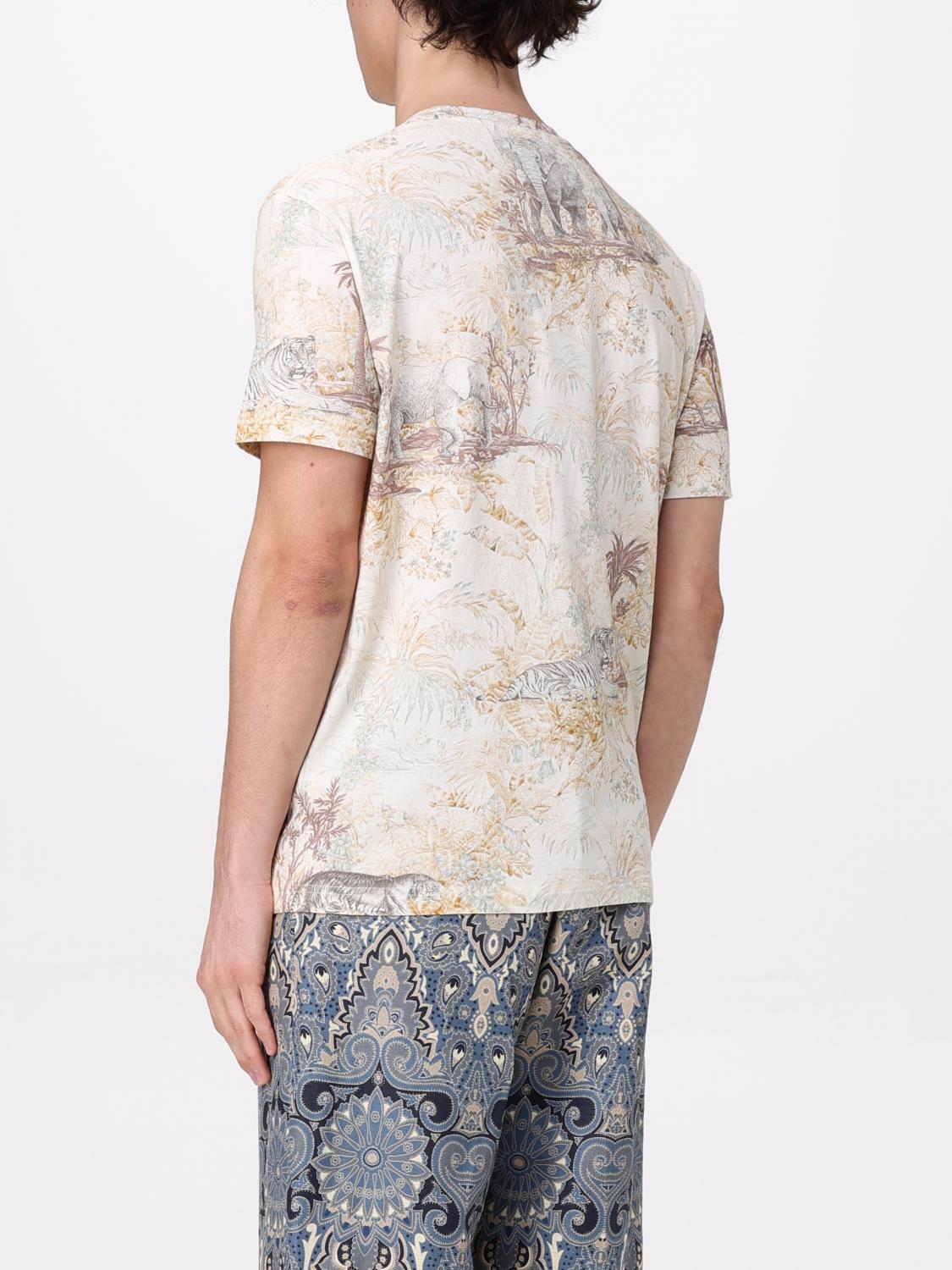 ETRO T-SHIRT: T-shirt herren Etro, Gelb - Img 3