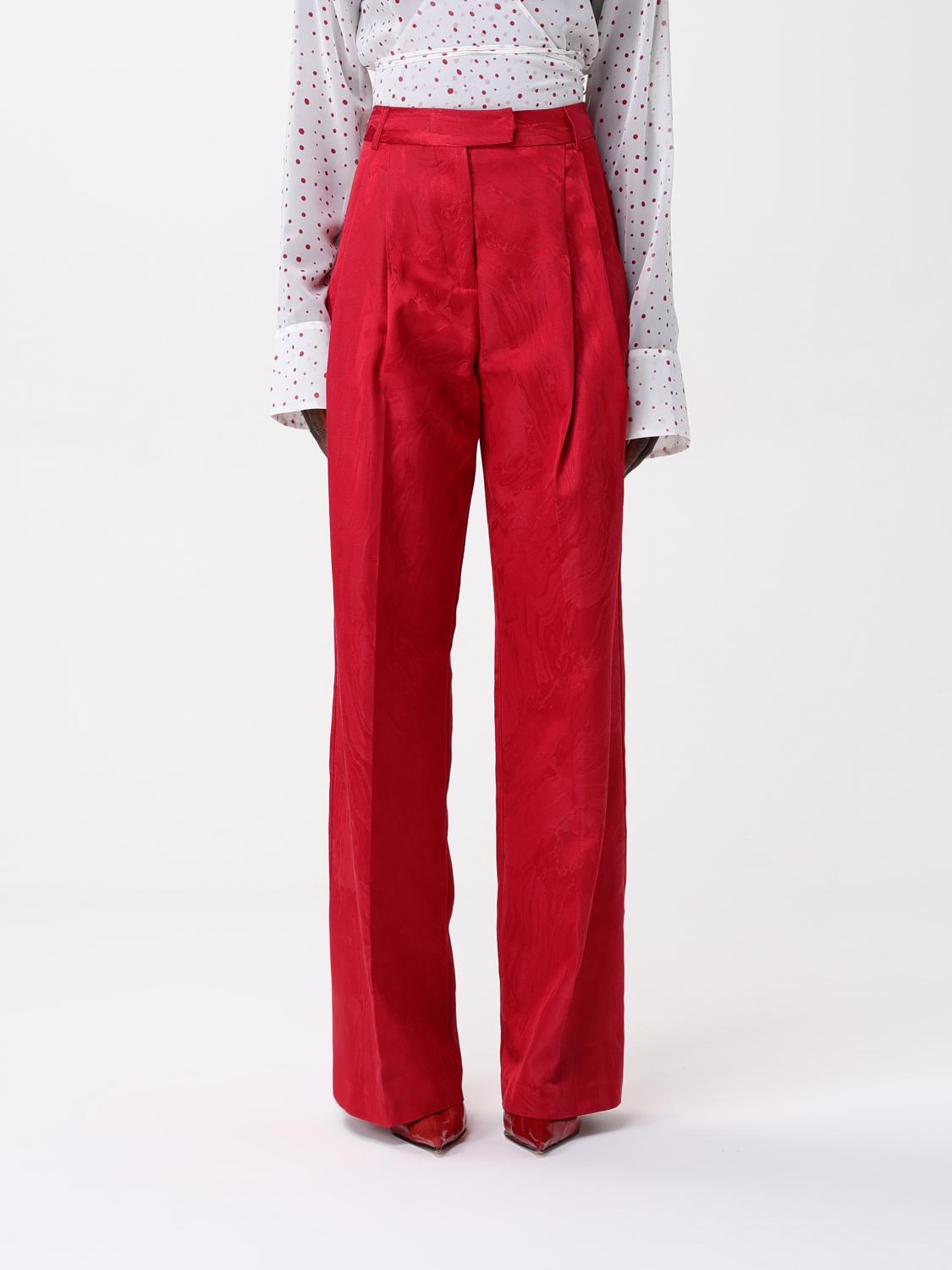 DES PHEMMES PANTALON: Pantalon femme Des Phemmes, Rouge - Img 1