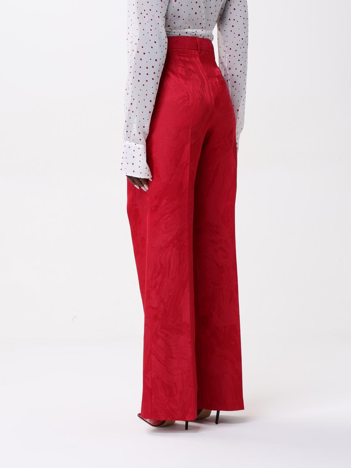 DES PHEMMES PANTALON: Pantalon femme Des Phemmes, Rouge - Img 3