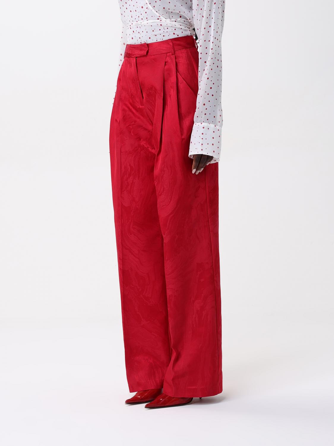 DES PHEMMES PANTALON: Pantalon femme Des Phemmes, Rouge - Img 4