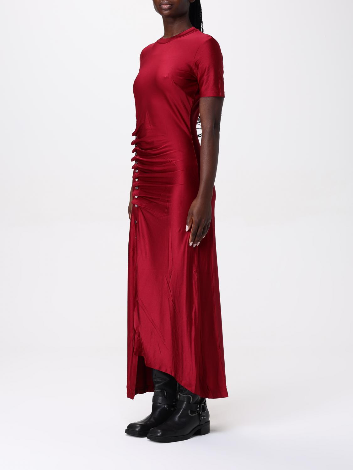 RABANNE DRESS: Dress woman Rabanne, Red - Img 4