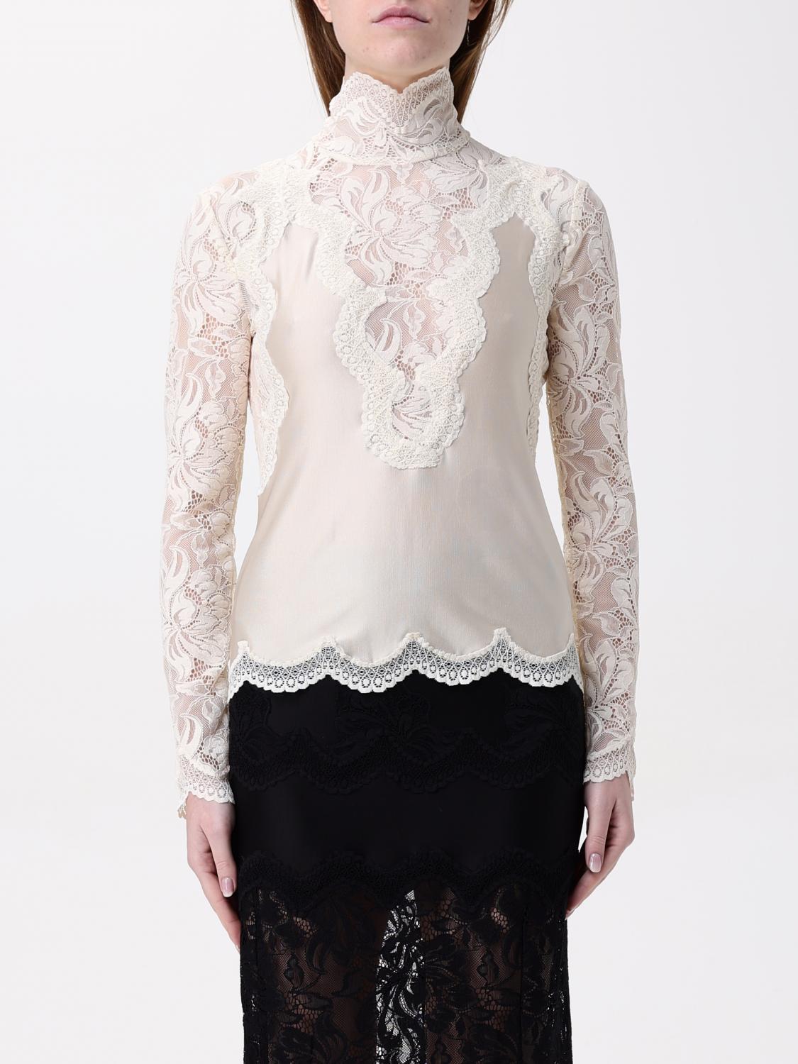 RABANNE TOP: Top woman Rabanne, Ivory - Img 1