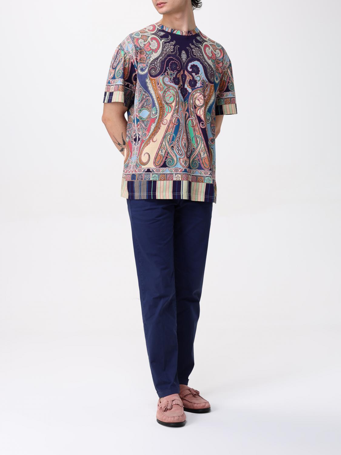 ETRO T-SHIRT: T-shirt men Etro, Multicolor - Img 2