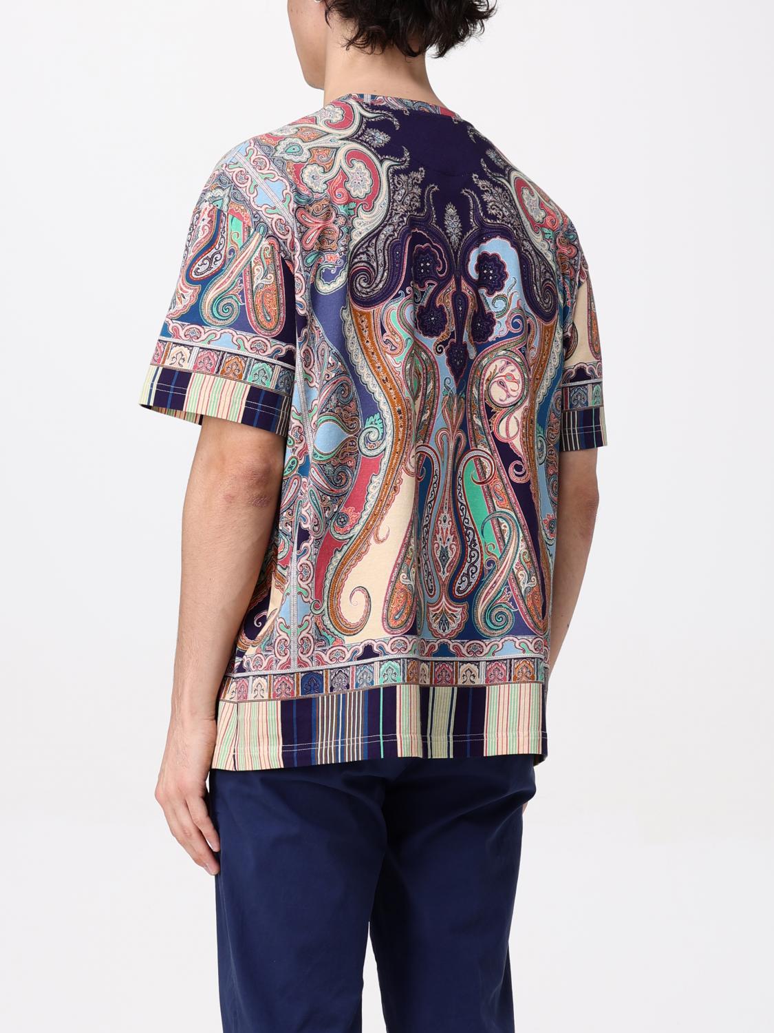 ETRO T-SHIRT: T-shirt men Etro, Multicolor - Img 3