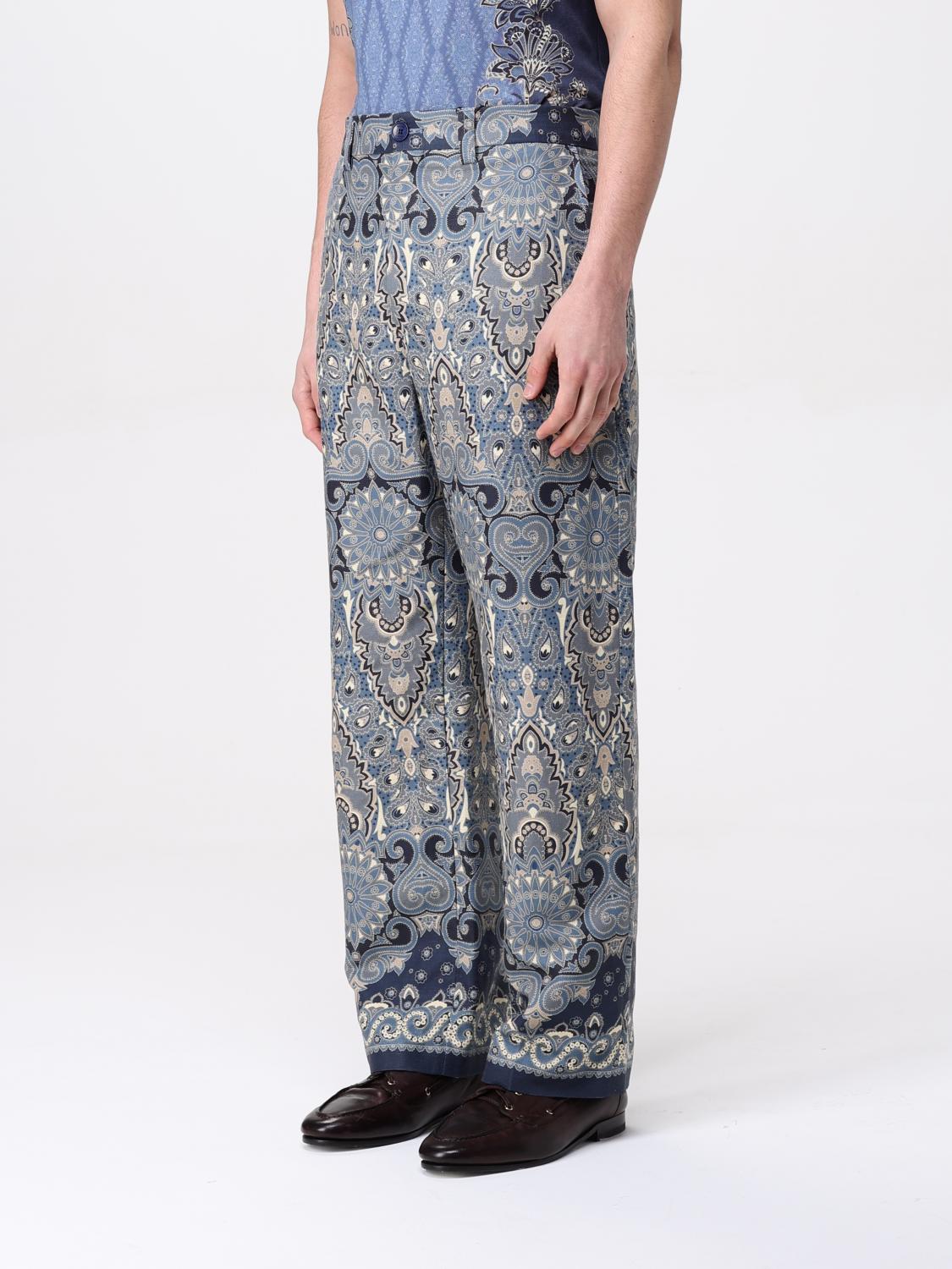 ETRO PANTS: Pants men Etro, Multicolor - Img 4