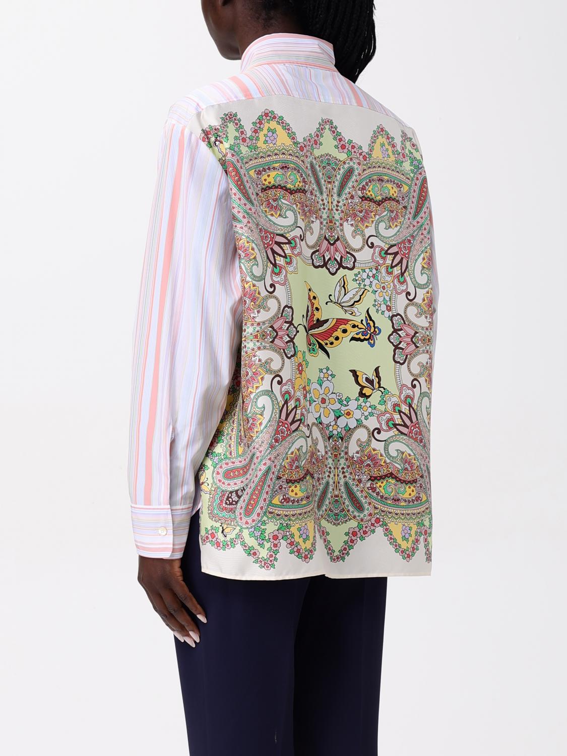 ETRO SHIRT: Shirt woman Etro, Pink - Img 3