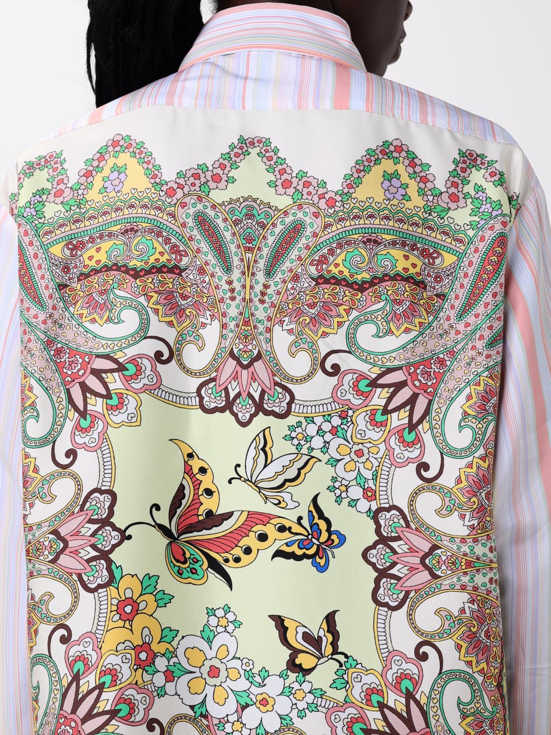 ETRO SHIRT: Shirt woman Etro, Pink - Img 5