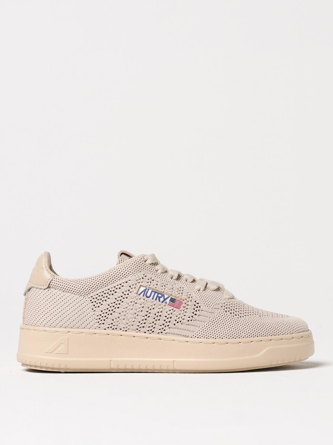 AUTRY SNEAKERS: Sneakers Easeknit Autry in maglia , Beige - Img 1